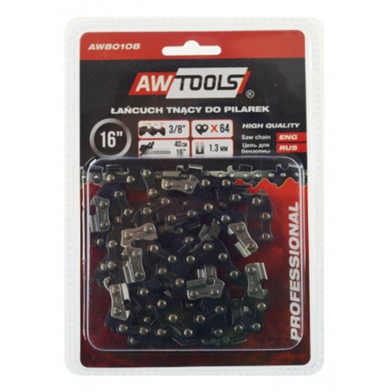 Picture of AWTools acuch tncy do pilarki 40cm 16" 3/8" 1,3mm 64-ogniwa (AW80108)