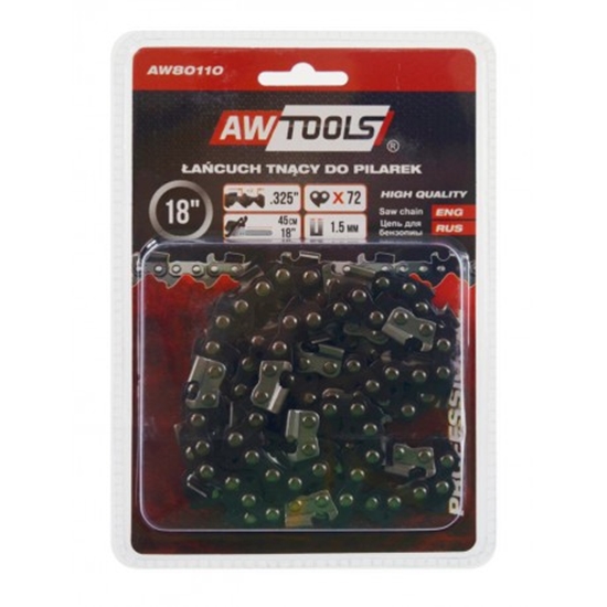 Picture of AWTools acuch tncy do pilarki 45cm 18" .325" 1,5mm 72-ogniwa (AW80110)