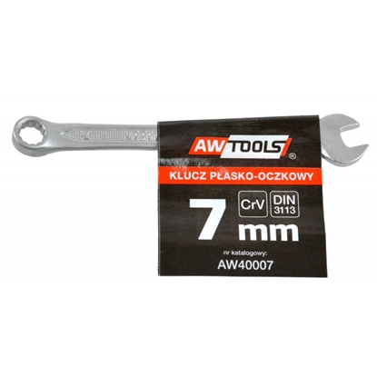 Attēls no AWTools Klucz pasko-oczkowy 7mm (AW40007)