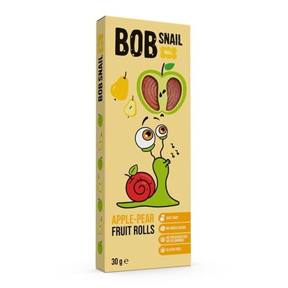 Attēls no Ābolu un bumbieru rullīši BOB SNAIL, 30g