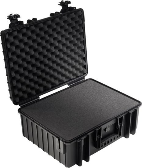 Picture of B&W Outdoor Case Type 6000 black with pre-cut foam insert