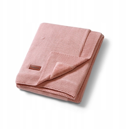 Attēls no BABY ONO 1671/01 KOCYK BAWENIANY Z       FLANELOWYM PODZSZYCIEM RÓOWY