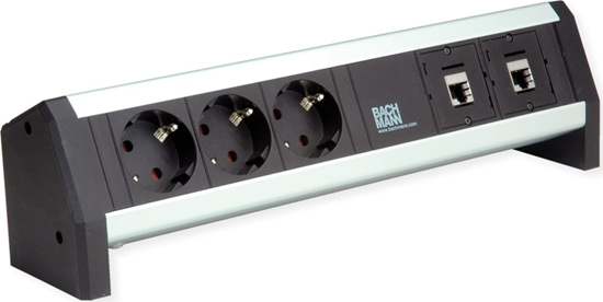 Picture of Bachmann DESK 3xCEE7/3 2x CM-CAT6A Modul