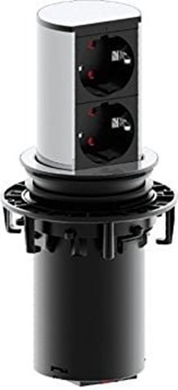 Picture of Bachmann ELEVATOR 2x earthing contact, Stainless steel