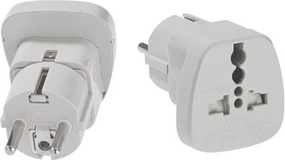 Picture of Bachmann mains plug adapter, Safety plug-worldwide