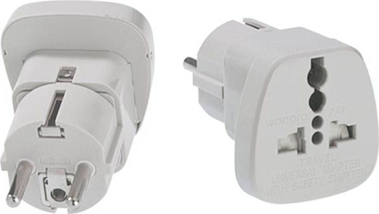 Picture of Bachmann mains plug adapter, Safety plug-worldwide