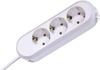 Picture of Bachmann SMART multiple socket outlet 3x earthing contact, white, 1.5 m