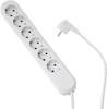 Picture of Bachmann SMART socket strip 6x earthing contact, without cable, white