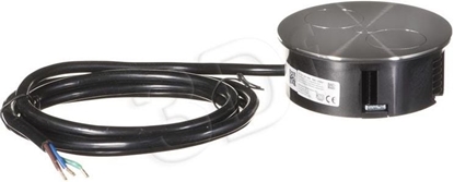 Picture of Bachmann TWIST 2S 2x UTE, earthing contact mounting plug, Stainless steel, 2 m