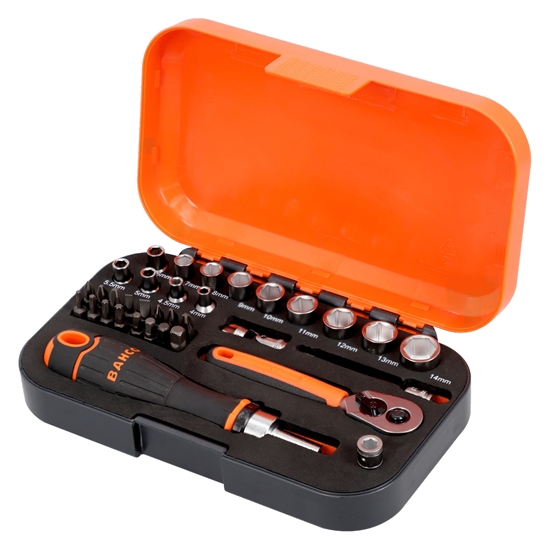 Изображение Zestaw narzdzi Bahco ZESTAW NARZEDZI 1/4-34 PCS.