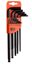 Изображение Bahco Zestaw kluczy imbusowych hex typ L 1,5-10mm z kulk 9szt. (BE-9770)