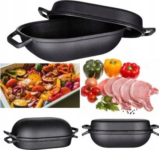 Picture of Banquet eliwna brytfanna dwustronna pokrywa 4+3 INDUKCJA!