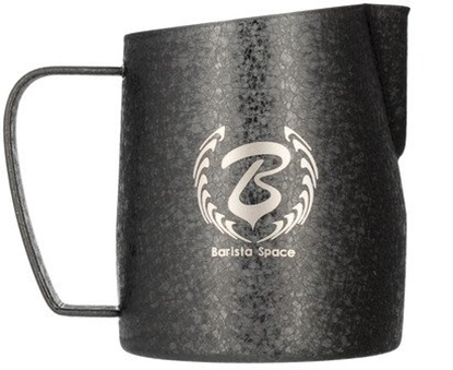 Attēls no Barista Space Barista Space - Dzbanek do mleka Ice Grain Black 450 ml