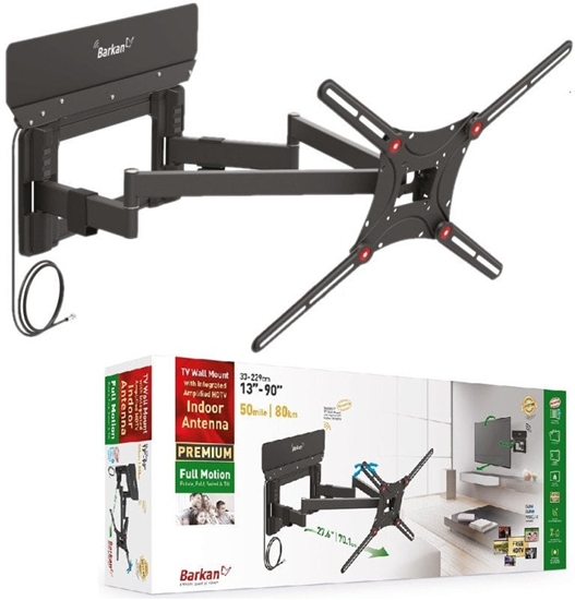 Picture of Barkan Uchwyt do Telewizora 13-90 Obrotowy z Anten DVB-T2 25dB - BRK_783896