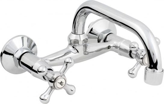 Picture of Bateria umywalkowa Hydroland Retro cienna chrom (5900238565171)