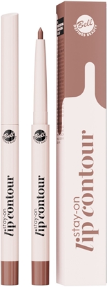 Attēls no Bell Stay-On Lip Contour Konturówka do ust 03 Toffee Brown 0.26 g