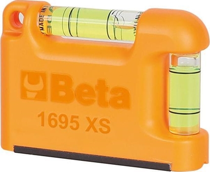 Attēls no Beta Tools POZIOMNICA MINI Z 2 LIBELK.I MAGN.PODST. 1695XS BETA UTENSILI S.P.A.