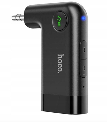 Attēls no Bezprzewodowy odbiornik samochodowy Hoco AUX E53 czarny