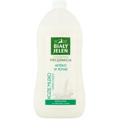 Picture of Biay Jele Mydo hipoalergiczne w pynie Kozie mleko - zapas 1L