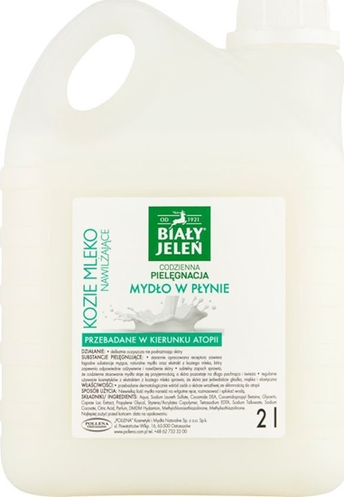 Picture of Biay Jele Mydo w pynie Kozie Mleko 2000ml - 2L