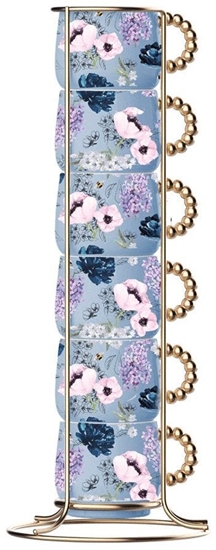 Picture of Bialetti - Zestaw 6 filianek do espresso na stojaku Bridgerton