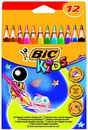 Изображение Bic KREDKI OÓWKOWE BIC KIDS EVOLUTION ECOLUTIONS PUDEKO 12 SZT - 829029