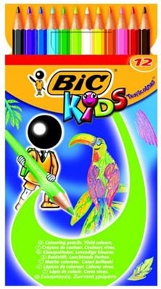 Изображение Bic KREDKI OÓWKOWE BIC KIDS TROPICOLORS2 PUDEKO 12 SZT - 832566
