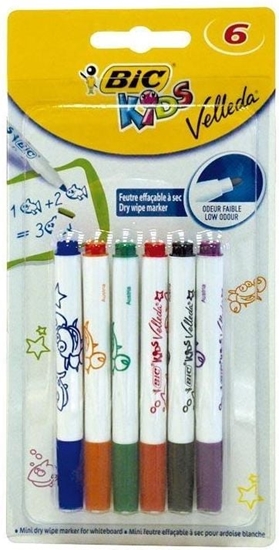 Picture of Bic Markery Mini Kids Velleda 6 szt. (199921)