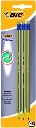 Picture of Bic OÓWEK BIC EVOLUTION HB 646 Z GUMK BLISTER 3 SZT - 890278