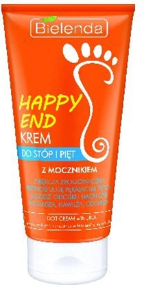 Attēls no Bielenda Happy End Krem do pit i stóp Zmikczajcy z mocznikiem 125ml