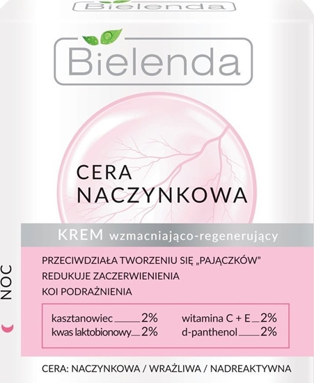 Picture of Bielenda Krem do twarzy Cera Naczynkowa wzmacniajco-regenerujcy 50ml