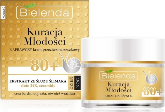 Picture of Bielenda Kuracja Modoci 80+ Naprawczy krem przeciwzmarszczkowy na dzie i noc 50ml