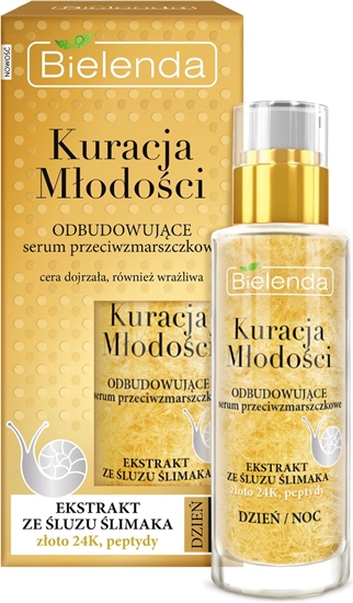 Picture of Bielenda Kuracja Modoci serum przeciwzmarszczkowe z ekstraktem ze luzu limaka dzie/noc 30ml