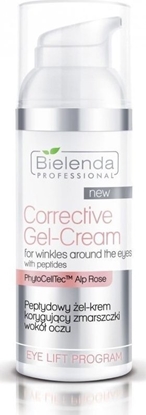 Attēls no Bielenda Professional Corrective Gel-Cream For Winkles Around The Eyes With Peptides el-krem korygujcy zmarszczki wokó oczu 50ml