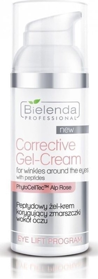 Picture of Bielenda Professional Corrective Gel-Cream For Winkles Around The Eyes With Peptides el-krem korygujcy zmarszczki wokó oczu 50ml