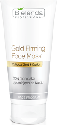 Attēls no Bielenda Professional Gold Firming Face Mask Zota maseczka ujdrniajca do twarzy 175ml