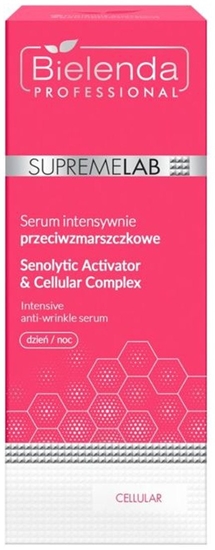 Picture of Bielenda Supremelab Serum intensywnie przeciwzmarszczkowe Senolytic Activator & Cellular Complex 30ml