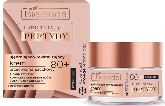 Picture of Bielenda Ujdrniajce Peptydy 80+ Ujdniajco-Rewitalizujcy Krem przeciwzmarszczkowy na dzie i noc 50ml