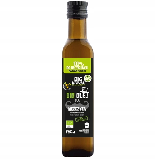 Picture of Big Nature Olej dla meczyzn toczony na zimno 250ml