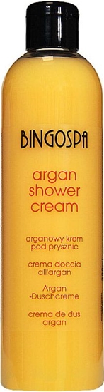 Picture of BingoSpa Krem pod prysznic Arganowy z brzoskwini 300ml