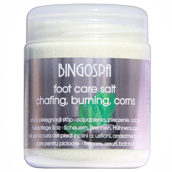 Picture of BingoSpa Sól do stóp ze skonnociami do odparzenia i pieczenie 550g