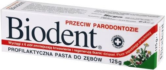 Picture of Biodent  RADA*BIODENT Pasta p/paradont 125g&