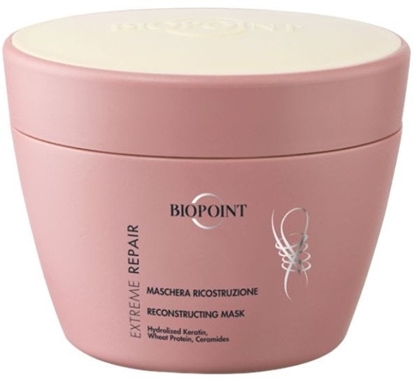 Attēls no Biopoint Extreme Repair Maska do ekstremalny oczyszczenia wosów z Kwasem hialuronowym 200 ml