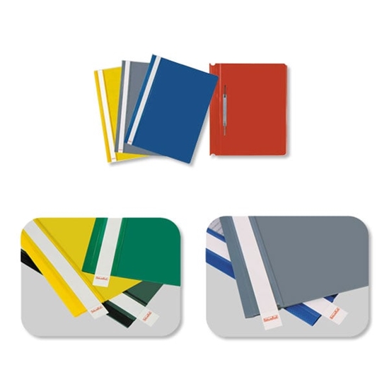 Picture of Biurfol Skoroszyt A4 twardy - popiel op.10szt