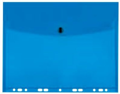 Attēls no Biurfol Teczka kopertowa zawieszana A4, niebieski (BF5384)