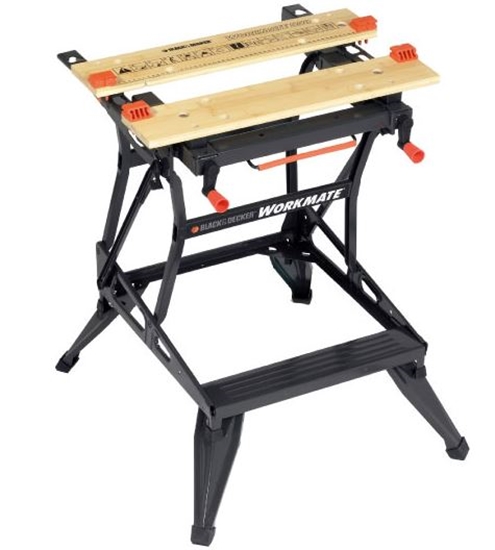 Picture of Black&Decker Stó warsztatowy Workmate z pionow szczk i 2 wysokociach roboczych 610x472mm WM550