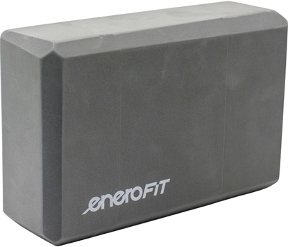 Attēls no BLOK KOSTKA DO WICZE JOGA PILATES FITNESS SZARY ENERO FIT