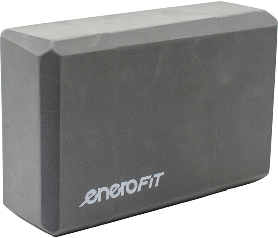Picture of BLOK KOSTKA DO WICZE JOGA PILATES FITNESS SZARY ENERO FIT