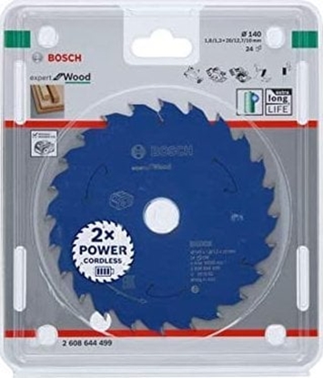 Изображение Bosch Bosch circular saw blade EfW 140x20x1.8 / 1.3x24T - 2608644499