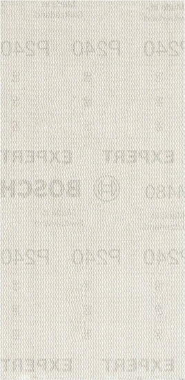 Изображение Bosch BOSCH Mesh structure sanding sheet M480 93x186 K240 10x - 2608900749 EXPERT RANGE